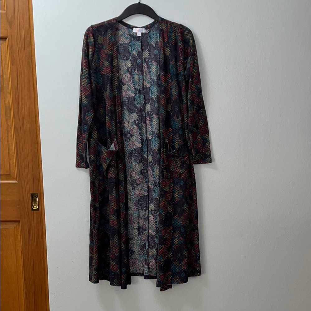 Full-Length Lularoe multi colored duster
